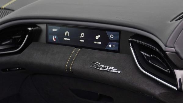 Passenger touchscreen