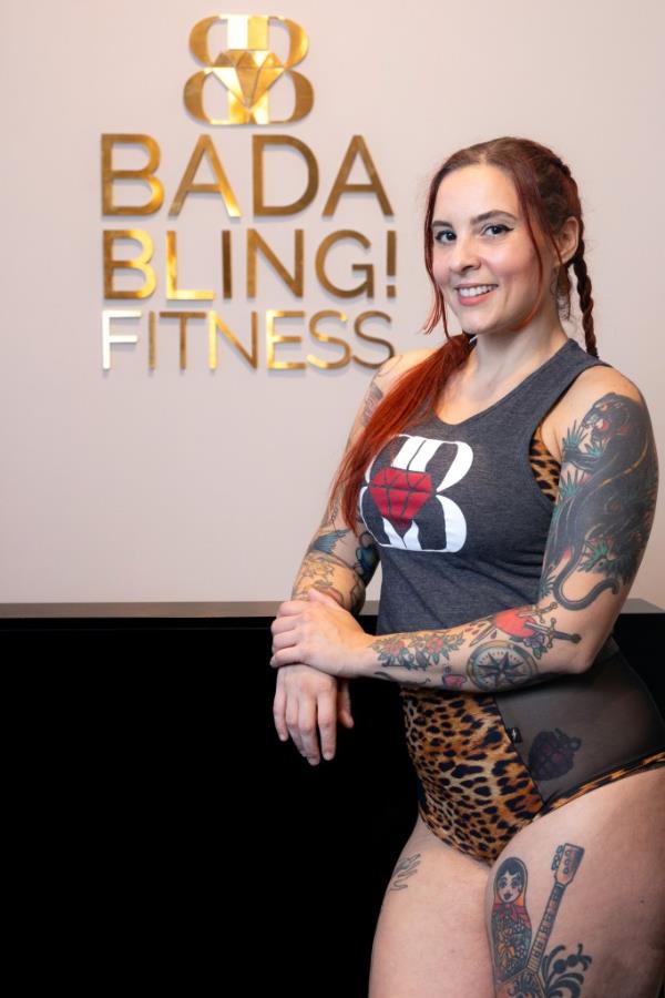 A photo of Bada Bling owner Taylor Franklin.