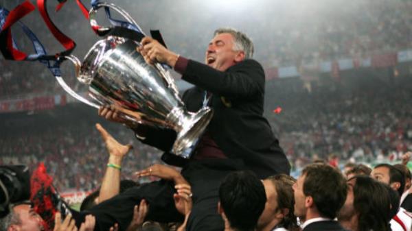 Ancelotti a reminder of Milan&#039;s glorious past and uncertain present