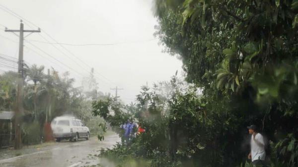 Strong typhoon threatens northern Philippine region still recovering from storms