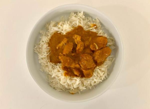 Butter Chicken with Basmati Rice