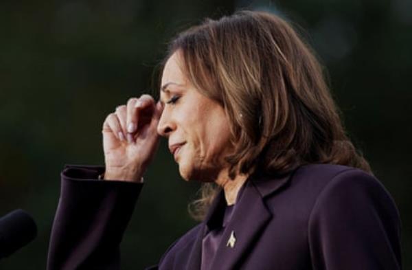 Kamala Harris co<em></em>ncedes defeat.