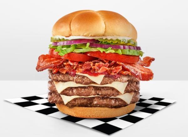 Rally's/Checkers Triple Smoky BBQ Bacon Buford