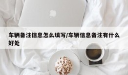 车辆备注信息怎么填写/车辆信息备注有什么好处