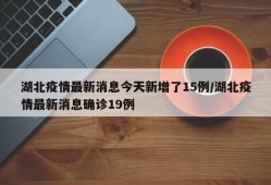 湖北疫情最新消息今天新增了15例/湖北疫情最新消息确诊19例