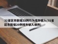 31省区市新增22例均为境外输入(31省区市新增20例境外输入病例)