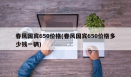 春风国宾650价格(春风国宾650价格多少钱一辆)