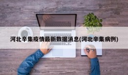 河北辛集疫情最新数据消息(河北辛集病例)