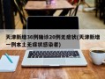 天津新增36例确诊20例无症状(天津新增一例本土无症状感染者)