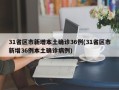 31省区市新增本土确诊36例(31省区市新增36例本土确诊病例)
