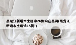 黑龙江新增本土确诊26例均在黑河(黑龙江新增本土确诊15例!)