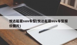 悦达起亚suv车型(悦达起亚suv车型报价图片)